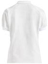 BELLERA Logo Frill Collar TShirt White VDTS10133K0001 IVL - DUVETICA - BALAAN 3