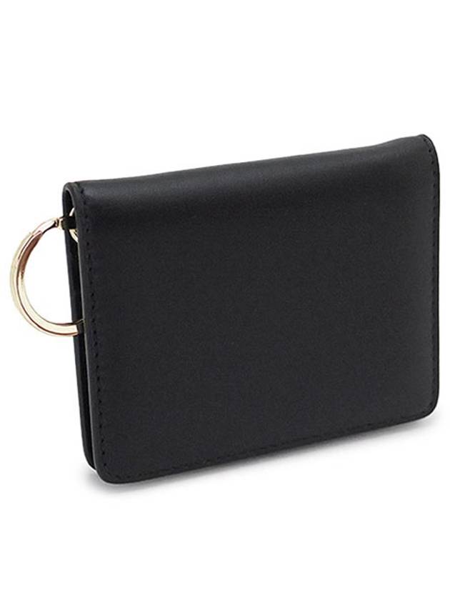 Stitch Keyring Card Wallet Black - MAISON MARGIELA - BALAAN 6