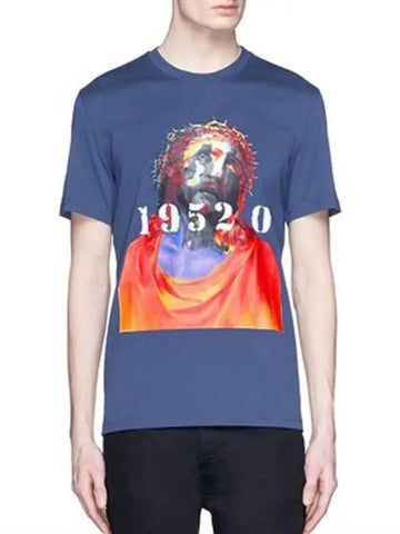 Ulsan Jesus Printing Short Sleeve TShirt 7133 - GIVENCHY - BALAAN 1