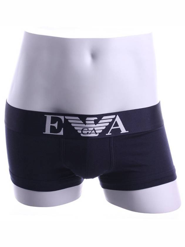 Men's Armani Briefs Men's Draw Big Band EA 718 Navy - EMPORIO ARMANI - BALAAN 1