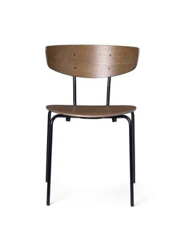 Wonderum Hermann dining chair dark stained oak black - FERM LIVING - BALAAN 1