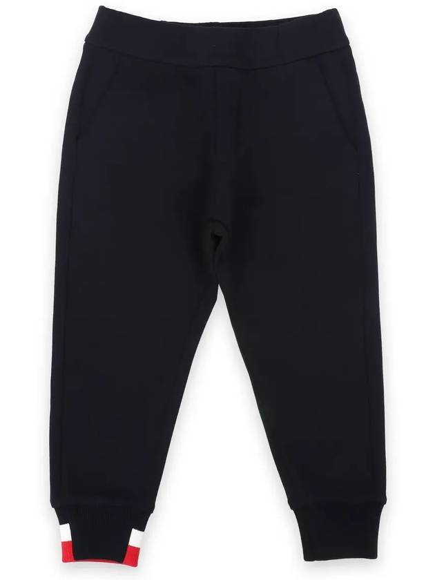 Kids Back Wappen Patch Three Stripes Color Training Pants Navy 8H00001 899PS 778 - MONCLER - BALAAN 3