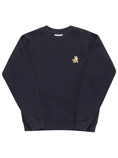 Speedy Fox Patch Comfort Sweatshirt Navy - MAISON KITSUNE - BALAAN 2