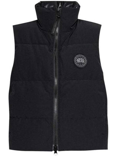 Grandview Cropped Vest Black - CANADA GOOSE - BALAAN 1