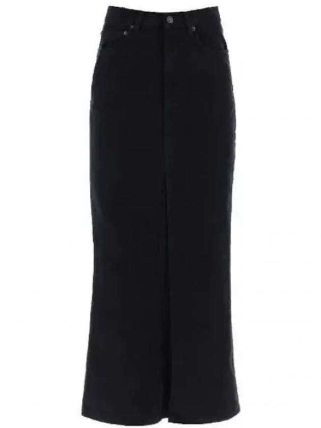 Maxi H-Line Skirt Black - BALENCIAGA - BALAAN 2