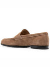 Men's Suede Loafer Brown - TOD'S - BALAAN 4