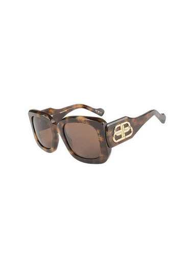 Eyewear Square Acetate Sunglasses Brown - BALENCIAGA - BALAAN 1