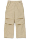 Military Wide Parachute Nylon Pants BEIGE - WEST GRAND BOULEVARD - BALAAN 2