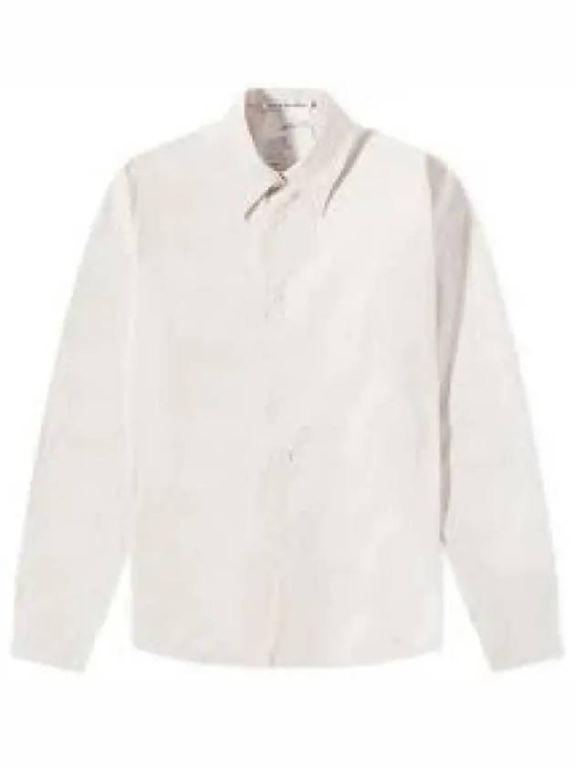 Button Up Long Sleeve Shirt White - ACNE STUDIOS - BALAAN 2