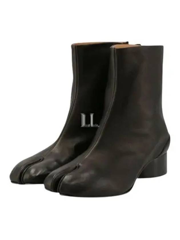 Women's Vintage Tabi Middle Boots Black - MAISON MARGIELA - BALAAN 2