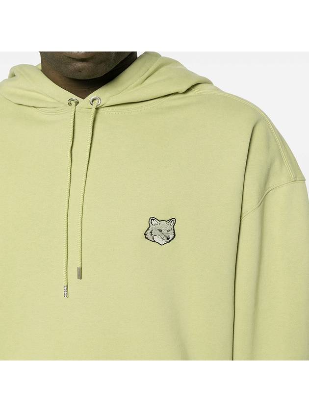 Bold Fox Head Patch Oversize Hoodie Green - MAISON KITSUNE - BALAAN 5