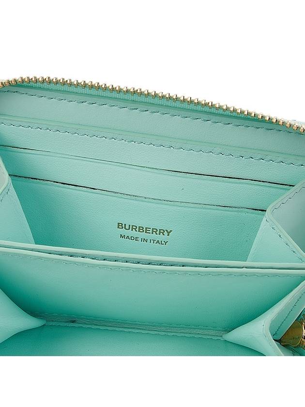 Lola Zip Card Wallet Mint - BURBERRY - BALAAN 9