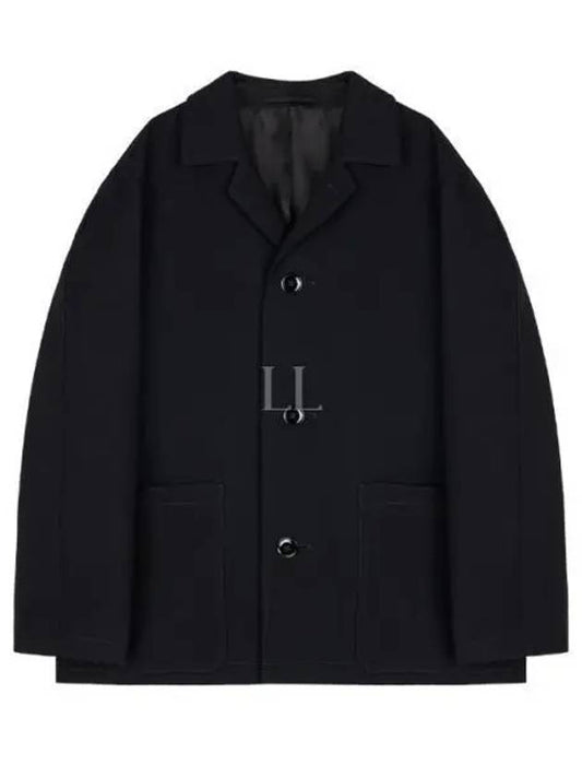 Crombie Single Coat Black - LEMAIRE - BALAAN 2