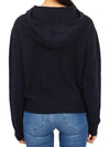 Embroidered Logo Cashmere Hoodie Navy - SPORTY & RICH - BALAAN 5