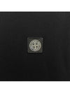 Logo Patch Short Sleeves T-Shirt Black - STONE ISLAND - BALAAN 5