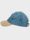 Triomphe Denim Ball Cap Blue - CELINE - BALAAN 4