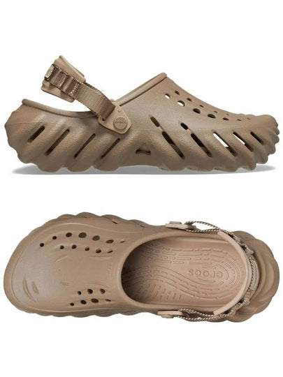 Echo Clog Sandals Khaki - CROCS - BALAAN 2