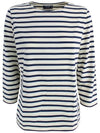 Galathee Striped Sailor Long Sleeve T-Shirt Blue - SAINT JAMES - BALAAN 1