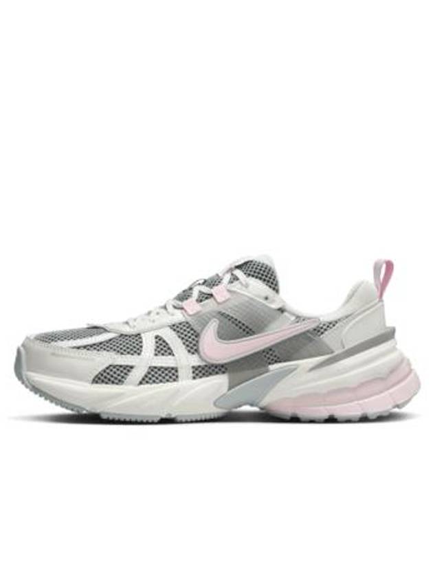 V2K Run Light Pumice Metallic Summit White Pink Foam HQ4046 001 - NIKE - BALAAN 3