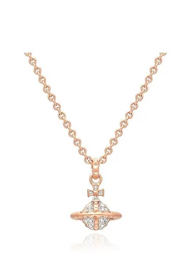 Mayfair Small Pendant Necklace Rose Gold - VIVIENNE WESTWOOD - BALAAN 3