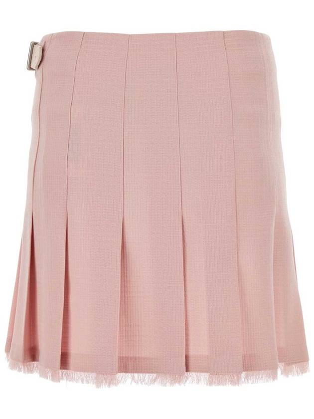 Midi Skirt 8083030 S24 GIU 42 A3238 PINK - BURBERRY - BALAAN 3