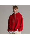 tnr x mas Embroidered Hoodie red - TENER - BALAAN 2