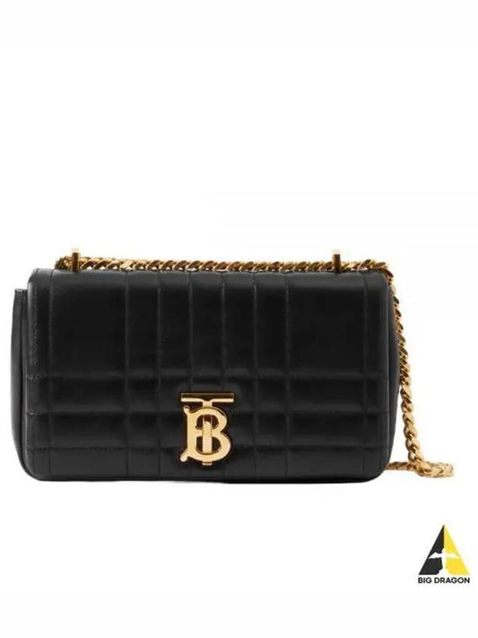 Lola Quilted Lambskin Small Shoulder Bag Black - BURBERRY - BALAAN 2