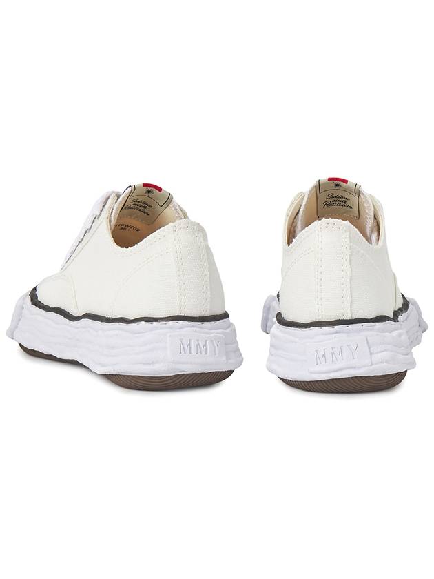 Peterson23 OG Sole Canvas Low Top Sneakers White - MAISON MIHARA YASUHIRO - BALAAN 7