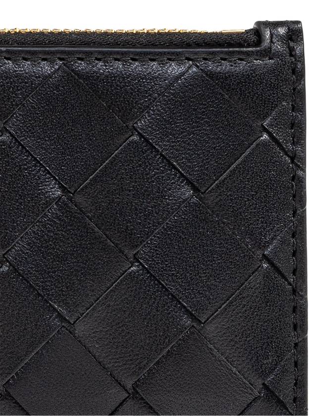 Bottega Veneta Card Case, Women's, Black - BOTTEGA VENETA - BALAAN 5