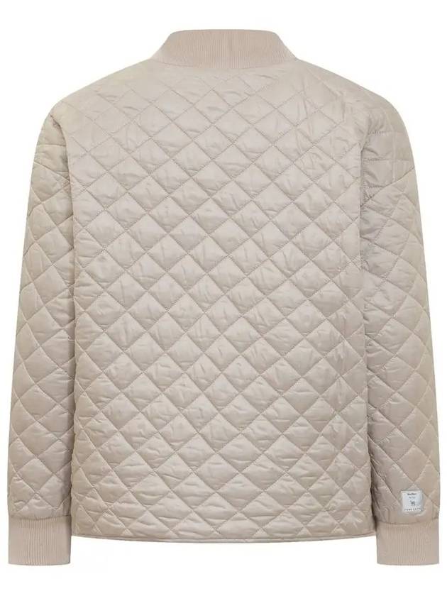 Maya Quilded Bomber Jacket Ice - MAX MARA - BALAAN 4