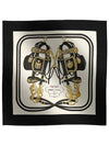 Brides de Gala Forever Silk Scarf Noir - HERMES - BALAAN 2