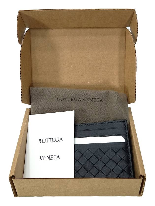 Intrecciato Classic Card Wallet Black - BOTTEGA VENETA - BALAAN 5