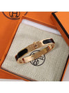 Mini Clic Kelly Bracelet Gold Black - HERMES - BALAAN 8