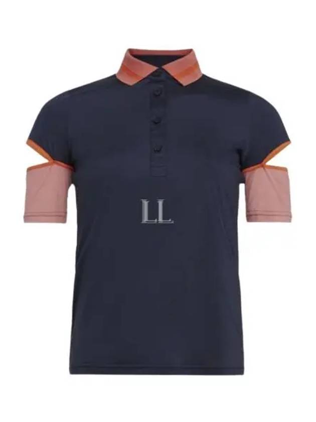 Women's Iris Golf PK Shirt Navy - J.LINDEBERG - BALAAN 2