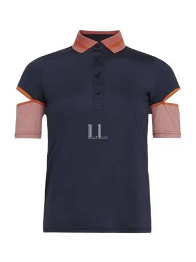 Women's Iris Golf PK Shirt Navy - J.LINDEBERG - BALAAN 2