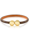 Historic Mini Monogram Bracelet Gold Brown - LOUIS VUITTON - BALAAN 2