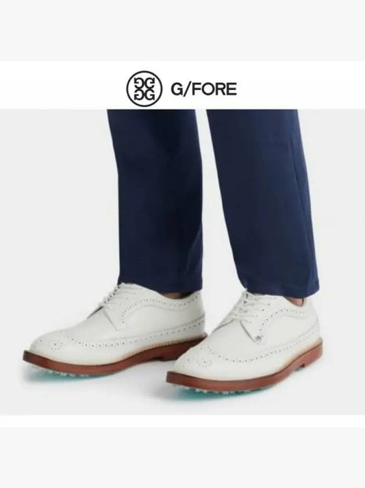 Men s Golf Shoes Long Wing Brogue FM000011 SNO - G/FORE - BALAAN 1