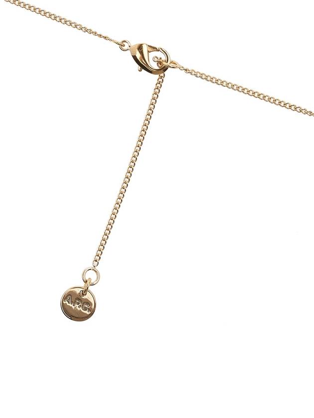 Eloy Double Medallion Necklace Gold Silver - A.P.C. - BALAAN.