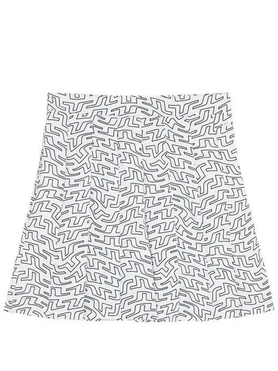 Golf Adina Print Skirt White - J.LINDEBERG - BALAAN 2