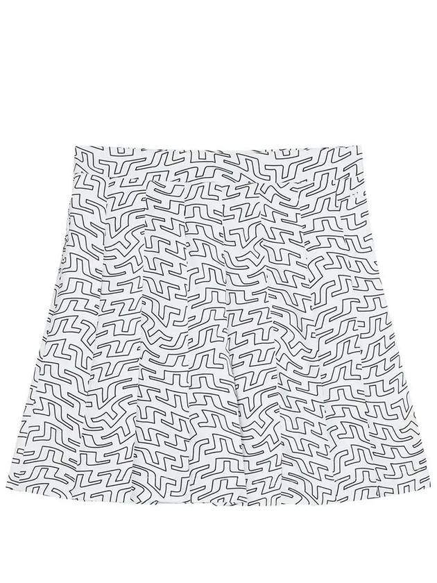 Women's Adina Print Skirt White - J.LINDEBERG - BALAAN 3