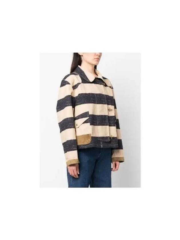 Fay stripe detail cotton jacket MAW1246339LV ER156M - ETC - BALAAN 5