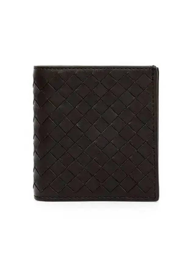 Intrecciato Small Folder Half Wallet Brown - BOTTEGA VENETA - BALAAN 2