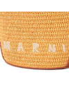 Rattan Micro Tropicalia Cross Bag Orange - MARNI - BALAAN 8