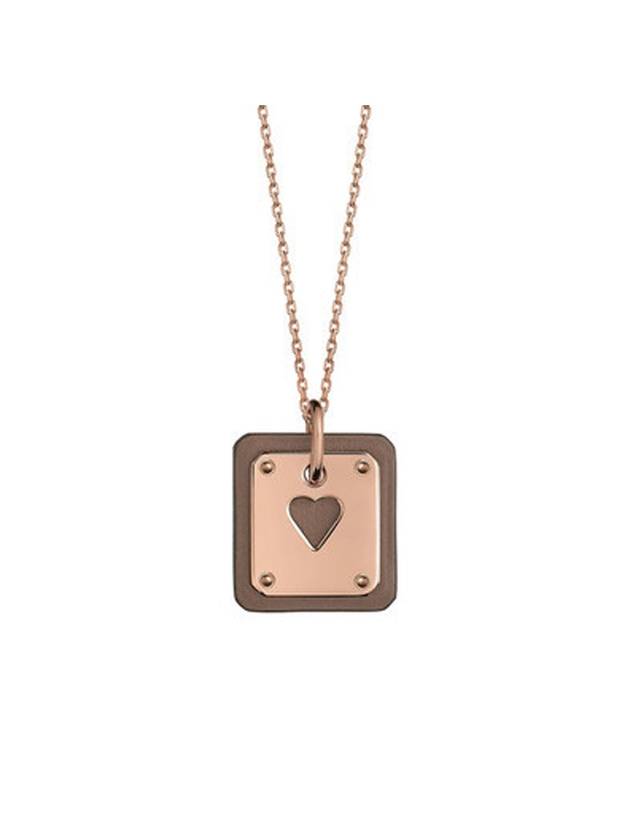 As De Coeur Pendant Necklace Gold - HERMES - BALAAN 1