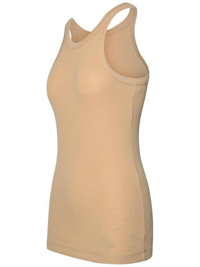 Sportmax 'Nastie' Tank Top In Silk Blend Nude - MAX MARA SPORTMAX - BALAAN 2