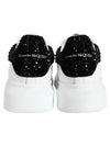 Oversole Glitter Tab Low Top Sneakers White - ALEXANDER MCQUEEN - BALAAN 6