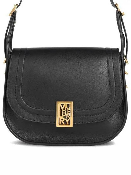 Silky Carf Sadie Satchel Shoulder Bag Black - MULBERRY - BALAAN 2