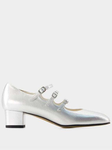 Kina Pumps - Carel - Leather - Silver - CAREL - BALAAN 1