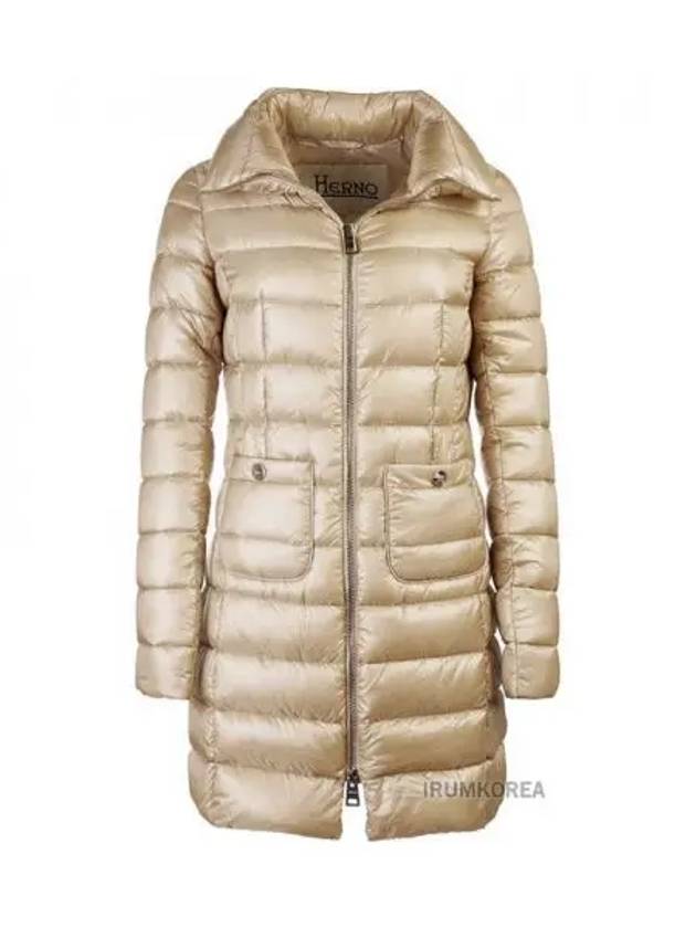 Women's Maria Full Zip Up Padding Beige - HERNO - BALAAN 2