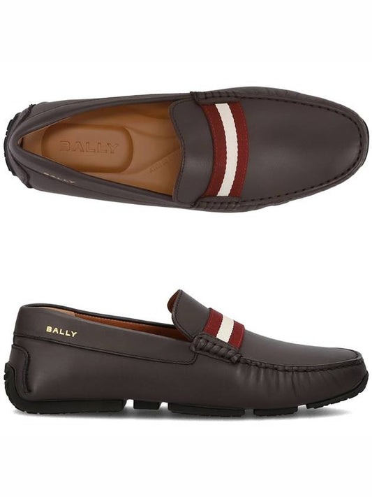 Logo PERTHY U804 6307366 Men s Loafer Driving Shoes - BALLY - BALAAN 1